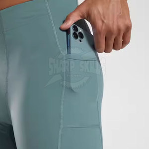 Leggings pour hommes sur mesure en coton et fibre de bambou, taille élastique, respirants, style unique - Product Image 5