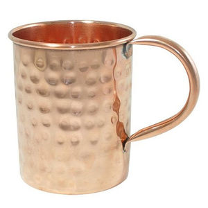 Taza de café personalizada de cobre asequible Tazas de mula de Moscú de cobre de acero inoxidable con asa - Product Image 5