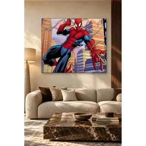 Impression sur toile Fida Spider-Man balançant entre les gratte-ciel - Product Image 5