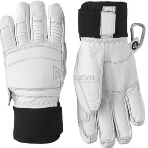 Guantes de Cuero Unisex Premium para Motociclismo, Forro Térmico de Felpa, Cuero Genuino, Protección para Motocross, Transpirables y de Secado Rápido - Product Image 1
