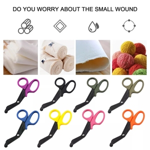 Qualité Acier Inoxydable Manuel EMT Médical Traumatisme Cisailles Ensemble Qualité Instrument Bandage Rose Base En Plastique Instruments Chirurgicaux - Product Image 5