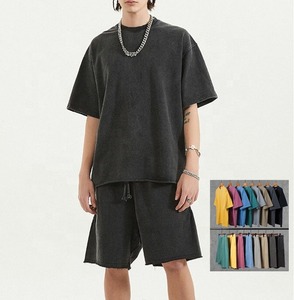 Shorts de jogging de marque été mince à séchage rapide vêtements de sport ensemble pour hommes avec haut à manches courtes et short de sport - Product Image 5