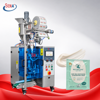 Mesin Pengemas Sachet Saus Kecepatan Tinggi 30 Sachet/Menit untuk Kecap, Mayones, Saus Salad, dan Pasta