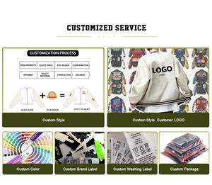 Custom Chenille Patch Embroidery Letterman <b>Jacket</b> 100% Wool Vintage Red and <b>White</b> Bomber Baseball Varsities <b>Jacket</b> for <b>Men</b>. - Product Image 4