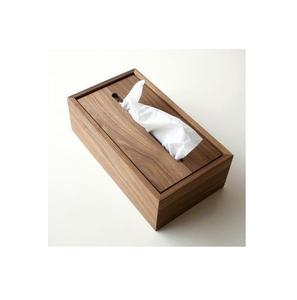 Boîte à mouchoirs en bois de forme rectangulaire Unique vente chaude bureau à domicile mariage cuisine dessus de Table porte-mouchoirs en bois bas quantité minimale de commande - Product Image 2