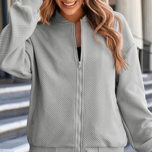 Premium Quality School College Bomber Varsity Jacket For <b>Ladies</b> Light <b>Weight</b> Winter Season Women Plain Bomber Jackets - Product Image 6