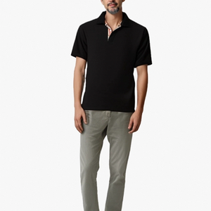 Nueva colección de alta calidad para hombre, cuello redondo informal para camisas, ajuste Regular, secado rápido, 100% algodón, patrón sólido, camiseta de manga corta - Product Image 2