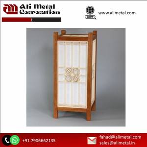 Ferme Décoratif Vintage Bois Lanterne En Bois Bougeoir Maison Salon Mantel Patio Table De Noël Décor De Fête Autre - Product Image 5