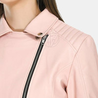 Veste en cuir véritable pour femme, tricotée, respirante, unie, avec logo frontal, écologique, séchage rapide, prix de gros bas