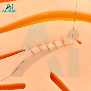 Nuevo kit completo de práctica de sutura con almohadillas de sutura de silicona, kit de entrenamiento de herramientas de sutura para entrenamiento médico instrumento médico - Product Image 4