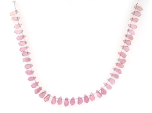 Polished Faceted Pink <b>Tourmaline</b> Beads Strand Round Rondelle Gemstones for <b>Jewelry</b> Making - Product Image 6