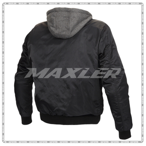 Blouson moto court et compact en textile, fabricant OEM, vêtements de moto personnalisés pour commandes en gros - Product Image 6