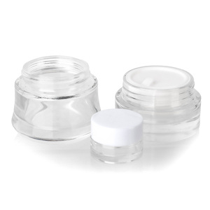 Tarro de Vidrio Vacío Premium Golden Pump de 5g, 15g, 30g, 50g y 100g para Crema Facial, Bálsamo <span class=keywords><strong>Desmaquillante</strong></span> y Productos para el Cuidado de la Piel - Product Image 4