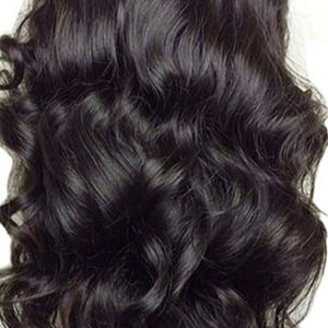 Paquetes de cabello humano Natural 100% de larga duración, tramas de máquina de ondas profundas Remy indio de India - Product Image 2