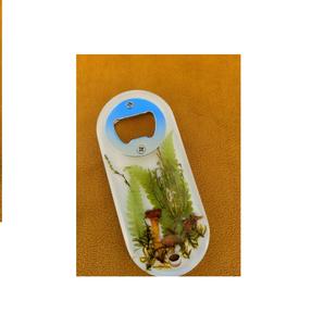 Abrebotellas de resina hecho a mano con Ilustraciones únicas, ideal para casas artísticas, interiores rústicos y espacios de cocina modernos - Product Image 1