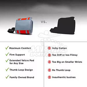 Fait sur mesure 2025 bande élastique réglable pour Onilne vente poignets professionnels poignets pour la musculation - Product Image 5