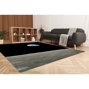 Earthrise Rugs NASA <b>Space</b> View Soft Printed Rug - Housewarming <b>Gift</b>,Nonwoven Soft Rug - Product Image 2
