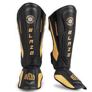 Espinilleras de MMA para Entrenamiento de Boxeo, Muay Thai, Kickboxing y Artes Marciales con Protección de Empeine, Fabricante OEM Personalizado - Product Image 1