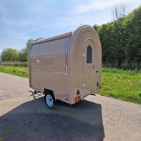 Mini camion de restauration rapide, camion de restauration rapide, hot-dog, café, remorque alimentaire avec cuisine complète, acier inoxydable, résistant à la rouille, taille personnalisable