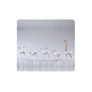 Figurines d'animaux décoratifs en verre les plus vendus au prix de gros - Product Image 1