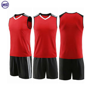 Venta caliente Material de poliéster 2025 Impresión de logotipo personalizado Uniforme de voleibol ligero de alta calidad - Product Image 3