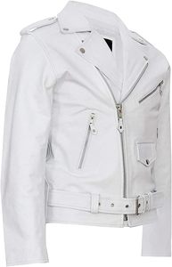 แจ็คเก็ตหนังแท้แฟชั่นฤดูใบไม้ร่วงสำหรับผู้ชาย - Product Image 4