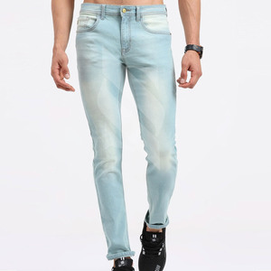 SMITHY SPORTS Best Quality High Waist Men's <b>Jeans</b> Pants 100% Cotton Custom Color Breathable Lightweight <b>Button</b> <b>Fly</b> New High - Product Image 1