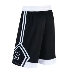 Shorts de course à pied pour hommes, respirants, à séchage rapide, 100% coton, taille élastique, pour la salle de sport, le fitness, la plage - Product Image 3