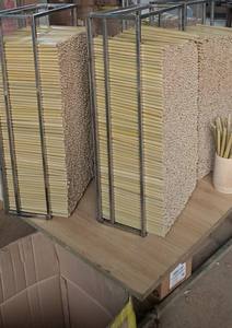 Juego de 10 pajitas de bambú + cepillo de coco + bolsa de tela - Product Image 2