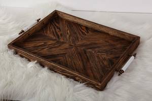 ถาดไม้เสิร์ฟอาหารดีไซน์ล่าสุดผู้ผลิตและส่งออกจากอินเดีย - Product Image 3