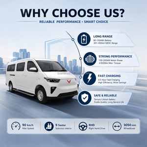 Wuling Yangguang 300km 60kW Comfort <strong>Passenger</strong> <strong>Van</strong> with 41.9kWh Battery for Business &amp; <strong>Passenger</strong> Use - Product Image 2