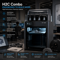 Globale Version H2C Combo Professioneller 3D-Drucker für PLA/ABS-Materialien mit WLAN-Konnektivität für Schnelle Prototypenentwicklung