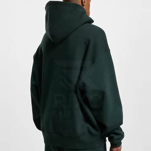 Diseño personalizado de algodón hecho hombres sudaderas con capucha de gran tamaño peso ligero transpirable de alta calidad sudaderas con capucha de gran tamaño para los hombres en el precio barato - Product Image 2