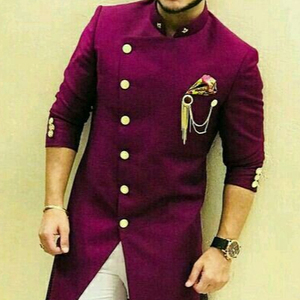 NEW---STYLISH & BEAUTIFUL SHERWANI WITH <b>PANT</b> DRESS for Party/WEDDING Dress @ 2022 - Product Image 1