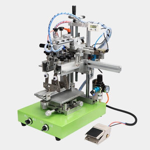 Machine d'impression sérigraphique semi-automatique compacte pour tissus, tubes, bouteilles et cartes - Product Image 1