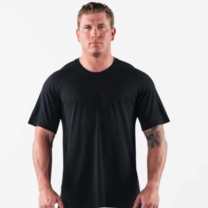 "Custom Logo Men's Gym Sportswear: Breathable Fitness Tops for Running, <b>Tight</b> Workout Clothing" - Product Image 1