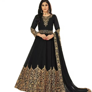 Nueva llegada elegante estilo Bollywood Anarkali Salwar Kameez fabuloso Festival desgaste listo para usar ropa de tela de longitud de harina - Product Image 1