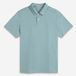 Wholesale top trending product Cotton, Plus Size Custom Logo Blank Pima Cotton Golf Plain Color Polo <b>T</b> <b>Shirts</b> for Men - Product Image 1
