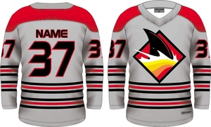 เสื้อเจอร์ซี่ฮ็อกกี้น้ำแข็งเสื้อฮอกกี้2025ออกแบบได้ตามต้องการ - Product Image 2