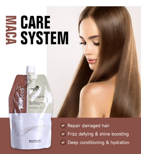 Karseell Maca Essence <span class=keywords><strong>Argen</strong></span> <span class=keywords><strong>Oil</strong></span> Repair Colleagen Improve Frizz Mascarilla hidratante para el cabello en bolsas - Product Image 6