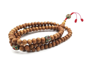 Venta al por mayor de madera Mala personalizado sin terminar artesanía cuentas de forma de madera para la joyería para el producto de Venta caliente - Product Image 6