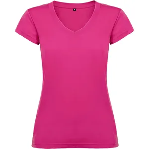 T-Shirt Personalizzata Victoria con Scollo a V per Promozioni - Product Image 2
