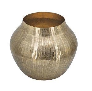 High Quality Durable Aluminium Flower Vase Coastal-Style Home Decor <b>with</b> <b>Mirror</b> Finished Modern Table Decor Weddings Top Arrival - Product Image 6