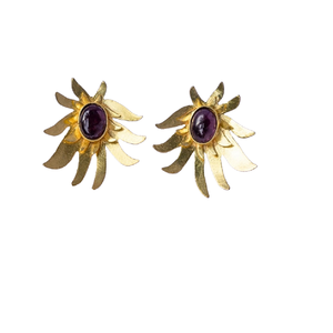 Vente en Inde de petites boucles d'oreilles en laiton parures de bijoux indiens traditionnels pour femmes colliers et boucles d'oreilles de Noël pour filles - Product Image 1
