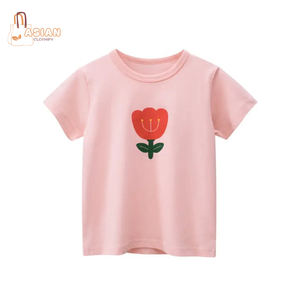 T-shirt pour enfant 100% coton imprimé sur mesure style décontracté haute qualité col rond manches courtes tissu tricoté 160g en promotion à bas prix - Product Image 1
