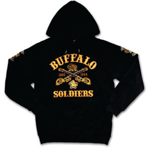 Logotipo personalizado 60% Algodón 40% Poliéster 350 GSM Fleece Chenille Bordado Negro BS Sudadera con capucha - Product Image 1