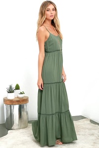 เดรสแมกซี่เกาะอกสำหรับผู้หญิงใส่ไปทะเลชุดปาร์ตี้ลำลองสีพื้นชุดเดรสลำลองแขนกุด - Product Image 2