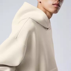 Sweat-shirts personnalisés OEM pour hommes, sweats à capuche surdimensionnés en molleton de coton, sweat-shirt à capuche avec impression 3D en relief pour l'hiver - Product Image 4