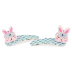 Girls Hair <b>Pin</b> 2 Pcs - Blue - Product Image 1