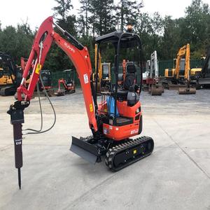 Mini-pelle U17-3 Kubota Pelle sur chenilles avec bulldozer Machine à chenilles prête pour une livraison rapide et une utilisation immédiate - Product Image 2